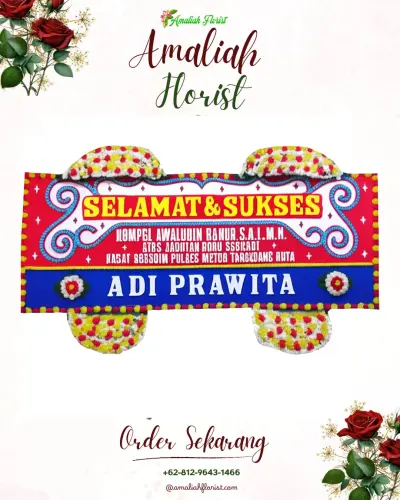 Karangan Bunga Ucapan Selamat karangkamulyan